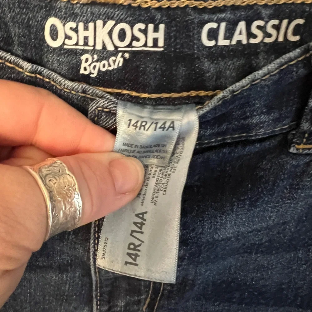 OshKosh B'gosh Dark Blue Kids Jeans Classic boys 14 regular‎